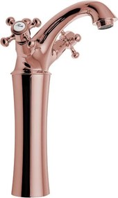 Ružová stojančeková umývadlová batéria Antea – Sapho