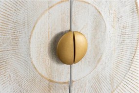 Komoda 48108 Bailey 100cm Drevo Mango Bielené  - Komfort-nábytok