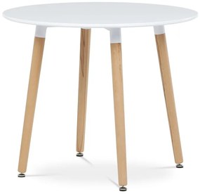 Autronic BONTEC Jedálenský stôl 90x90cm, mdf DT-306 WT Farba: Biela