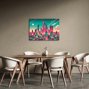 Obraz – Veľkomesto v pop-art štýle (70x50 cm)