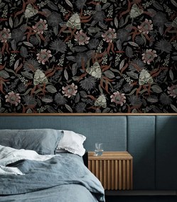 WALLCOLORS Moth wallpaper - tapeta POVRCH: Prowall Canvas