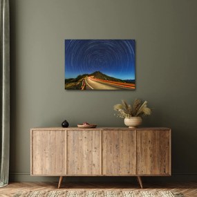 Obraz rotujúcich hviezd (70x50 cm)