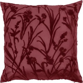 Dekoratívny vankúšik IRINA 45x45 cm, vínový
