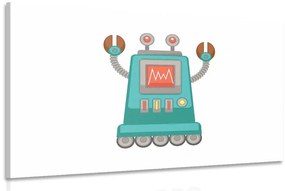 Obraz pre detských milovníkov robotov - 60x40