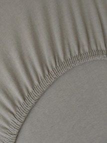 Jersey plachta Classic 140 x 200 cm – sivohnedá