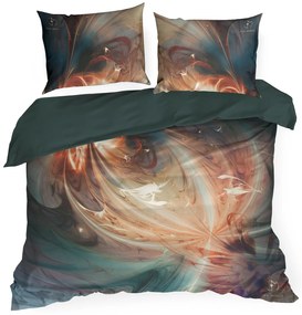 MAKOSATÉNOVÉ OBLIEČKY EVA MINGE SELVA 160X200 CM, 2 KS 70X80 CM VZOROVANÉ