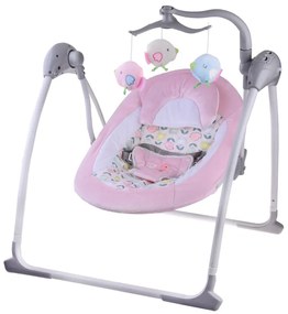 Elektrické hojdacie kreslo s uspávankami a zvukmi prírody ZA4693