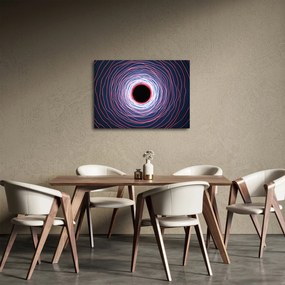 Obraz abstrakcie kruhu (70x50 cm)