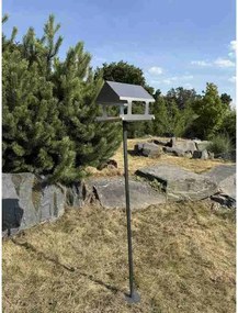 Stojan na vtáčie kŕmidla 120 cm, corten CORGARDEN 1042