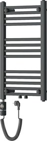 Mexen Mars, elektrické vykurovacie teleso 700 x 400 mm, 300 W, antracitová, W110-0700-400-2300-66
