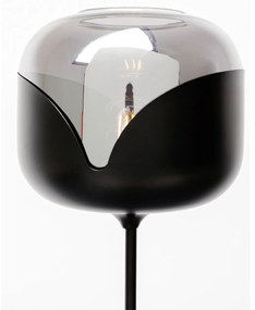Smoke Goblet Ball stojacia lampa čierna