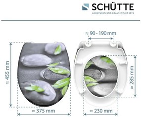 Schütte WC sedadlo z duroplastu (kameň)  (100335933)