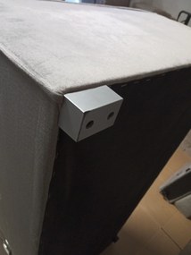 AKCIA Svetlosivá rozkladacia rohová pohovka CAVELO, obojstranná II. akosť