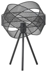 Stolná lampa 1xE27/40W/230V čierna