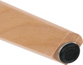 Jedálenský stôl DT-312 biely / naturálny