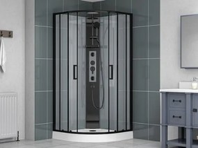 Sprchový box štvrťkruh 90x90 cm SAT Project SATPROBOXS90CT