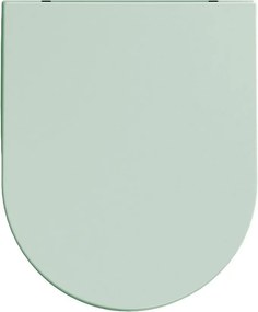 Isvea Isvea, INFINITY WC sedátko SLIM, Soft Close, Easy Take, svetlá zelená, 40KF0542I