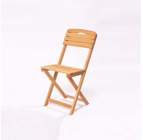 Záhradná jedálenská stolička Kikadu 1 (hnedá) . Vlastná spoľahlivá doprava až k Vám domov. 1093844