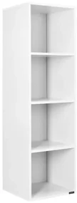InternetovaZahrada Knižnica Skylar 106x30x30cm - biela