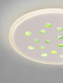 Moderné stropné svietidlo Astraeus RGB 45 s diaľkovým ovládaním