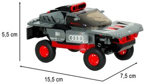 KIK Rastar 10120 Audi RS Q e-tron stavebnica, mierka 1:30, 376 dielov