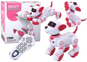 LEAN TOYS RC robotický pes – ružový