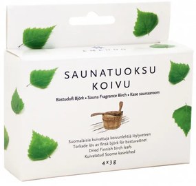 Prírodná vôňa do sauny breza 4ks