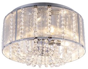 Globo 15091D - Krištáľové stropné svietidlo WALLA 4xE14/40W/230V