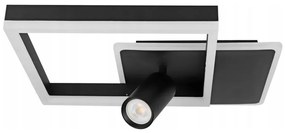 LED stropné svietidlo LED/38W/230V + 1xGU10/30W čierne