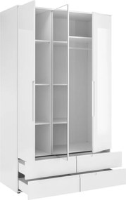 Šatníková skriňa so zásuvkami Spice