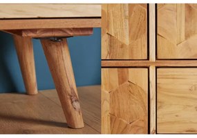 Komoda 39942 120cm Drevo Acacia  - Komfort-nábytok