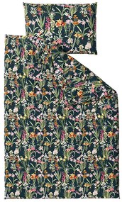 Bavlnené obliečky MYSTIC GARDEN tmavozelené Rozmer obliečky: 70 x 90 cm | 140 x 220 cm