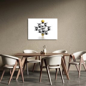 Sklenený obraz - Stabilita (70x50 cm)