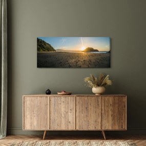Obraz pláže (120x50 cm)
