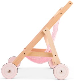 Drevený golfový kočík pre bábiky