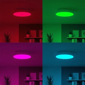 Eglo 98045 - LED RGB Stmievateľné stropné svietidlo RIODEVA-C LED/27W/230V