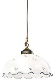 Kolarz 731.32.18 - Luster na lanku NONNA 1xE27/75W/230V modrá