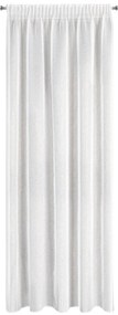 ZÁCLONA NA PÁSKE LUCILA 140X270 CM BIELA