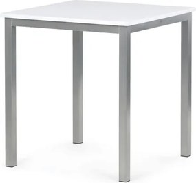 Jedálenský stôl Autronic 70x70 cm Biela Melamín GDT-201 WT