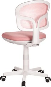 Detská otočná stolička ružová KA-C801 PINK
