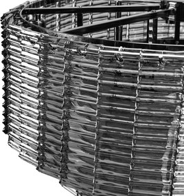 Toolight Toolight, závesné stropné svietidlo 62cm, 8xE14, APP1678-8CP, šedá, OSW-09313