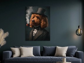 drevko |  Obraz Elegantný pudel