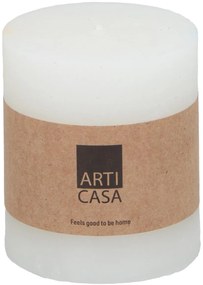 Sviečka Arti Casa, biela, 7 x 8 cm