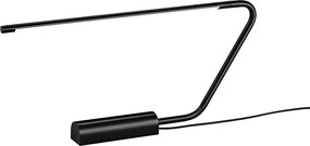 Čierna LED stolová lampa (výška 33 cm) Olea – Trio Select