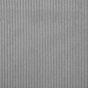 Sivá menčestrová pohovka 240 cm Blok – Kave Home