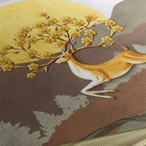 Obraz jeleňa (120x50 cm)