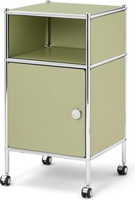 Kovová skrinka na kolieskach »CN3 Kids«, pistáciová