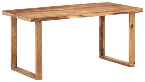 Jedálenský stôl 160x80x76 cm, drevený masív sheesham 287355