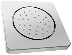 Mexen - podmietková sprchová tryska, štvorcová, 130x130 mm, chrómová, 79366-00
