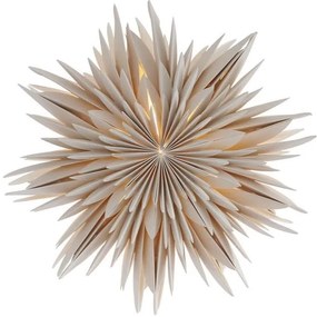 Watt & Veke Závesná svietiaca hviezda Maja Greige 50 cm